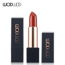 WODWOD 8 цветов бренд макияж очарование яркий Цвет помада питательный Золотой Lip Stick Водонепроницаемый длительный магнит Shell