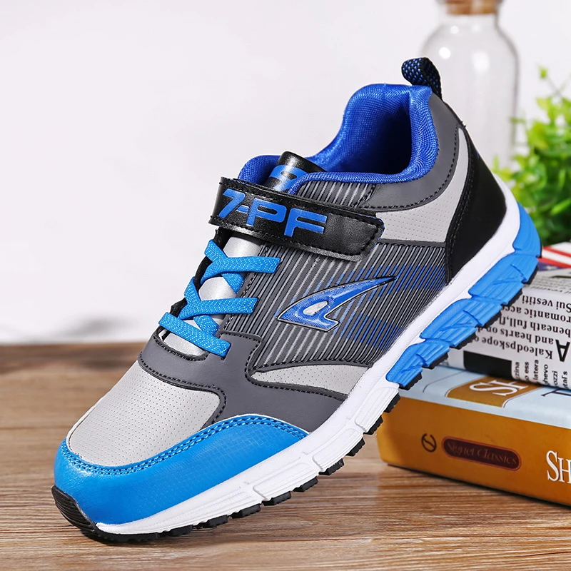 2018 Spring & Autumn New Styles PU Fabric Big Kids Sports Shoes Boys