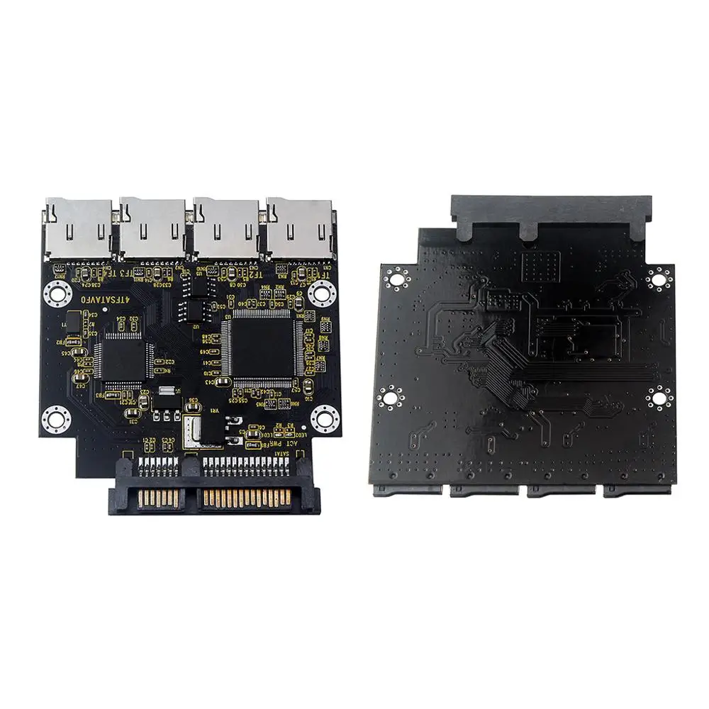 Бесплатная доставка новинка 4 Micro SD TF карты на 22 контактный адаптер SATA корпус для
