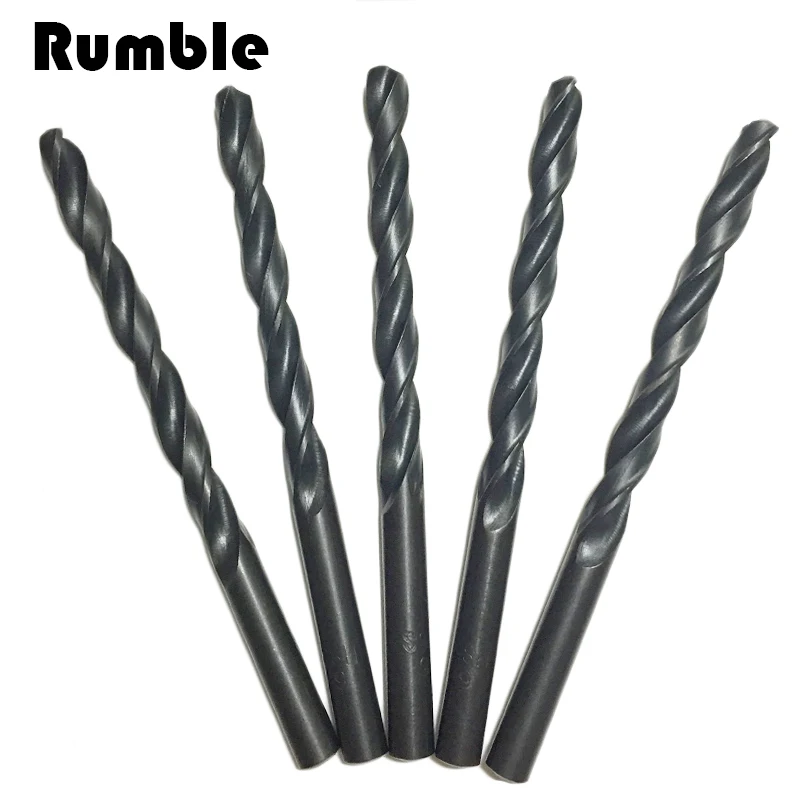 

5 pcs Set 6mm High Speed Steel Twist Drill Bits HSS 6 mm Straight Shank Hand DIY Repair Tools Wood Drilling Bits