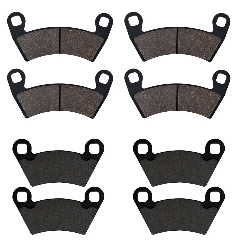 Caltric Front Brake Pads For Polaris RZR 900 XP 2011-2014 & Multiple Ranger Models - 4 Pads (2 Sets)