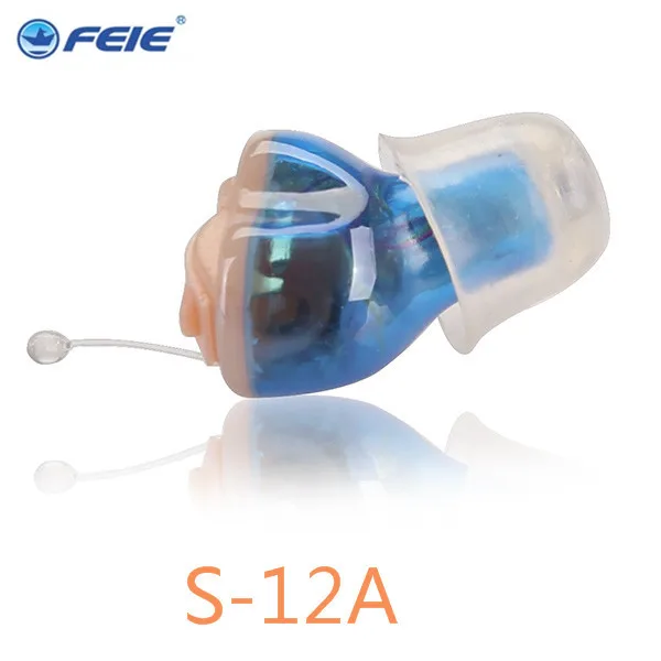 

Invisible Ear InstantFit CIC Digital Hearing Amplifier Soft Silicone Deaf Hearing Aid Programmable S-12A free shipping