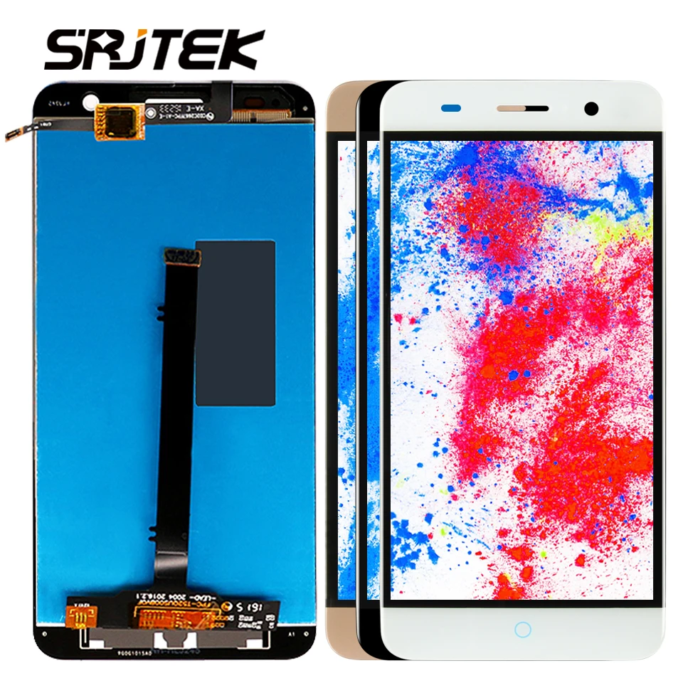 Srjtek для ZTE Blade V7 ЖК дисплей в сборе сенсорный экран Запасные части 5 2 '񟫰x1080 с