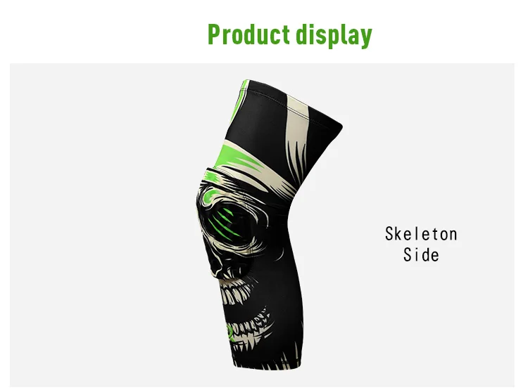 11Color Printing Professional Mountain climbing Iycra Crossfit Kneepad Basketball Spandex Basketball Knee Brace (12)