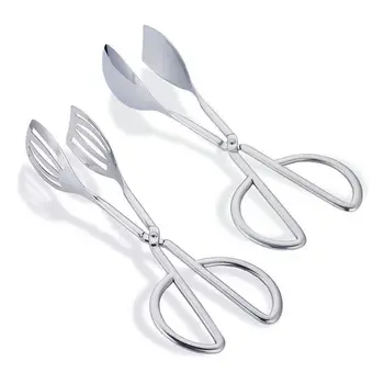 

Food Pliers 2 Pack Stainless Die BBQ baking tongs serving utensil Tong biscuits Cake Clip kitchen kitchen accessories