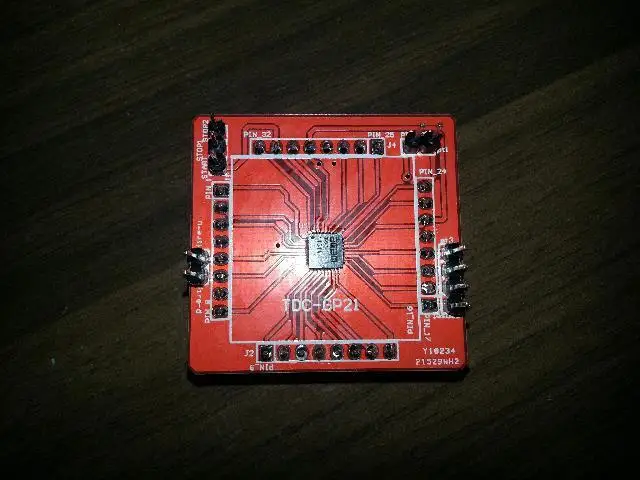 

Free Shipping! Time difference measurement chip TDC-GP21, GP21 chip, with adapter plate