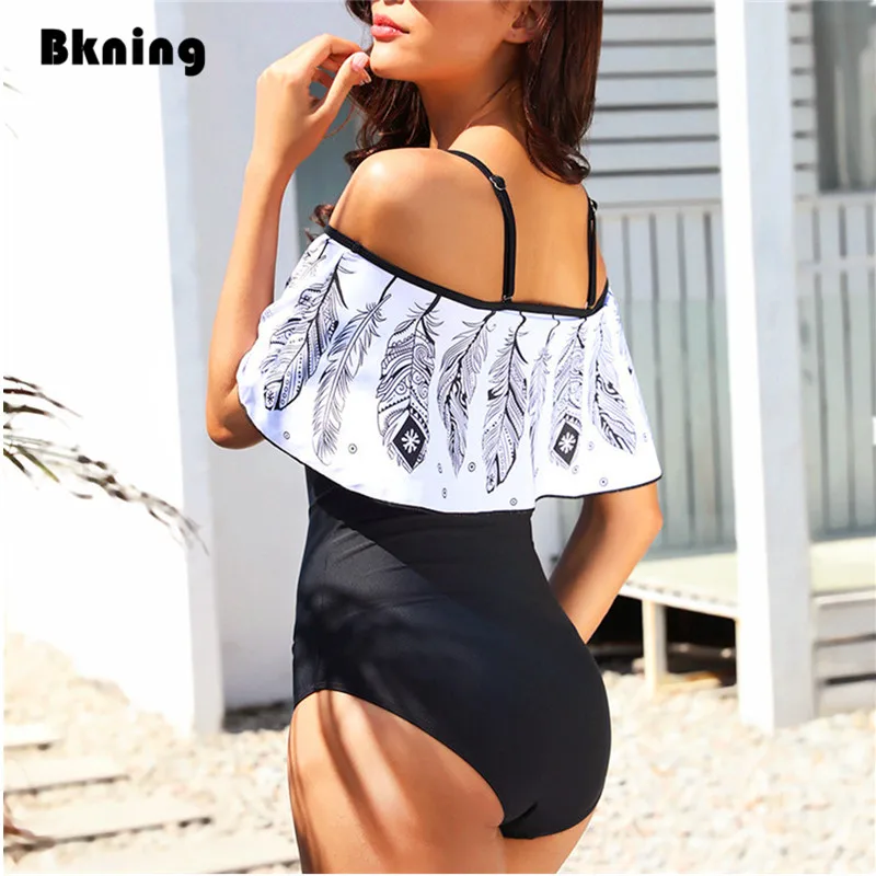 Bkning 5XL كبيرة حجم ملابس السباحة الإناث قطعة واحدة ملابس السباحة زائد Monokini تنصهر واحدة قطعة Badpak 2019 كشكش لباس سباحة كبيرة 3XL Bkning 5XL كبيرة حجم ملابس السباحة الإناث قطعة واحدة ملابس السباحة زائد Monokini تنصهر واحدة قطعة Badpak 2019 كشكش لباس سباحة كبيرة 3XL