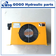 Гидравлический масляный охладитель с воздушным охлаждением AH0608 алюминиевый теплообменник конденсатор