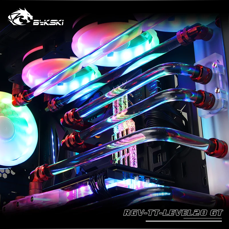 BYKSKI водная доска подходит для Thermaltake LEVEL20 GT компьютерный корпус, резервуар для воды для LEVEL20 GT, резервуар для водяного охлаждения RGV-TT-LEVEL20GT