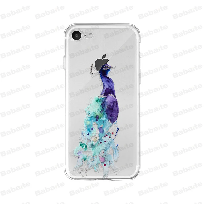 Animal dog cat fox flamingo watercolor