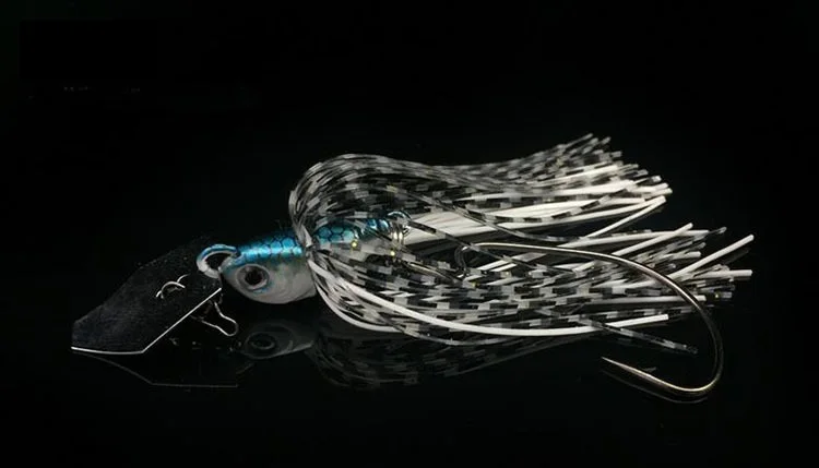 Spinnerbait Fishing Lure Buzzbait Wobbler Chatter Bait for carp Fishing with Swim Jig Blades Pesca