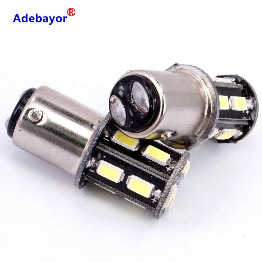 6 шт. 5630 13 SMD led 1157 BAY15D P21/4 Вт P21/5 Вт 7528 Автомобильная Поворотная сигнальная лампа, тормозной задний стояночный светильник, супер яркий автомобильный Стайлинг