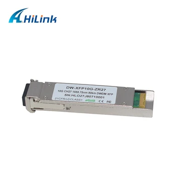 

Free Shipping By DHL! 10GBASE-ZR C-Band Optics 10G CH27 1555.75nm 80km ZR DWDM XFP Transceiver With DOM Function