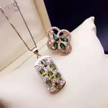 Натуральный Синий сапфир камень Ювелирные наборы натуральный драгоценный камень кольцо кулон S925 серебро Личность роскошные квадратные женские ювелирные изделия