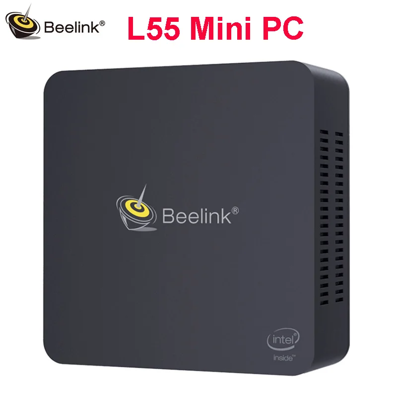 Beelink L55 Мини ПК Intel HD Graphics 5500 2 ТБ HDD 1 SSD 4G и 5 8 GHz WiFi 1000 Мбит/с двойной гигабитный LAN ТВ