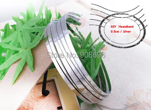 

Wholesale 1000Pcs DIY BLANK HEADBAND METAL 5mm HAIR CLIP ACCESSORIES DIY CRAFTS LOT BEND END-DHL Free Shipping
