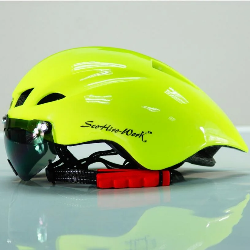 3 lens pro font b cycling b font font b helmet b font 2018 In mold