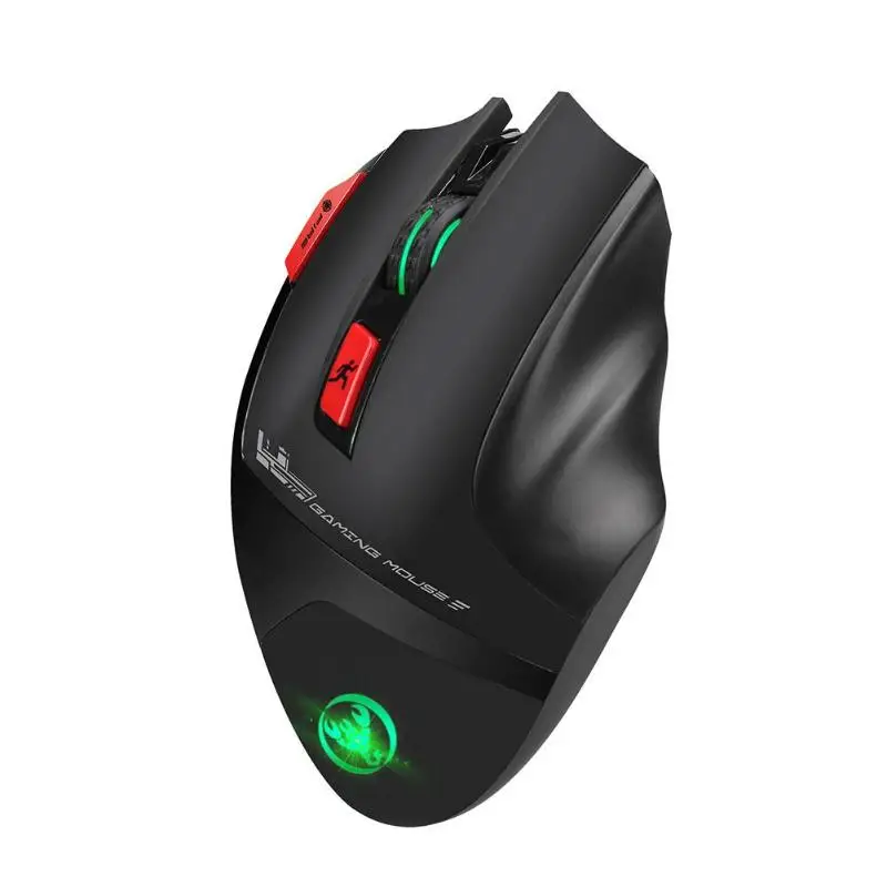 

HXSJ Wireless 2.4G Gaming Mouse 7 Key Macro Definition 4400DPI Mice for PC