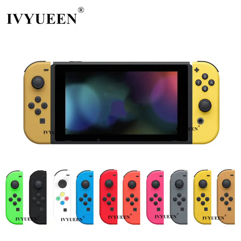 Ivyueen 10 Colors For Nintend Switch Ns Joy Con Replacement Housing Shell Cover For Nx Joycons Controller Case Green Pink White Cases Aliexpress