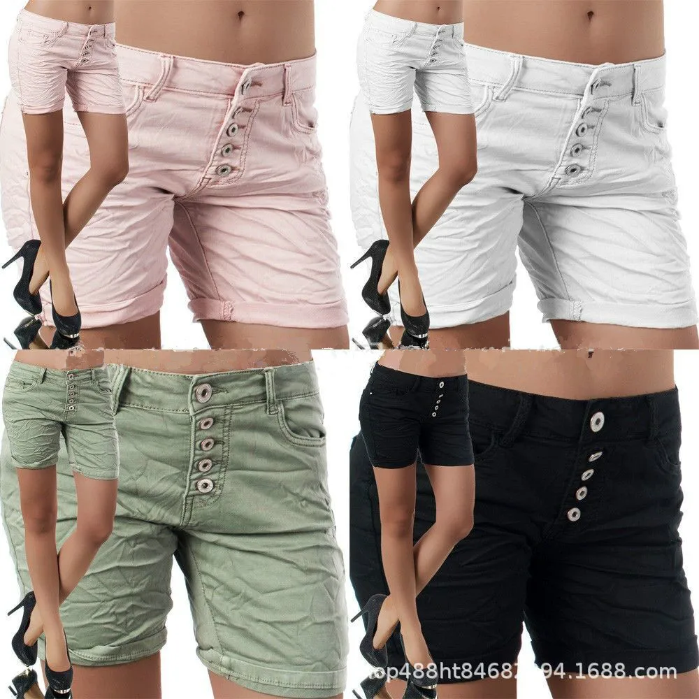 

Women's new multi-color multi-code sexy solid color ladies pants