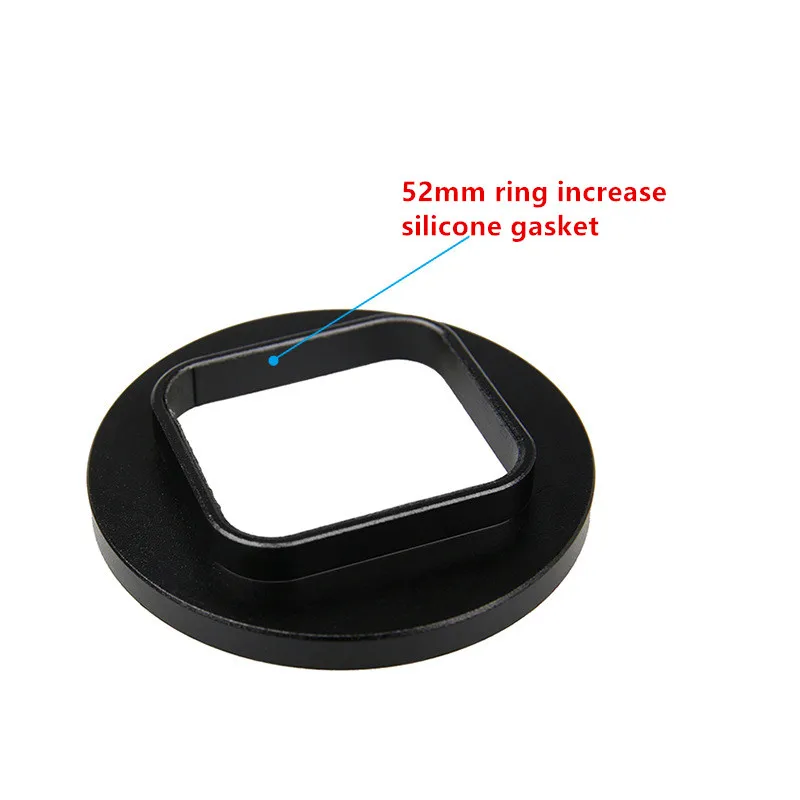 52mm Diving Filter Set Adapter Ring Waterproof lens cap UV CPL Yellow Red Purple Gray orange Filter For Gopro 5 6 Accessories (8)