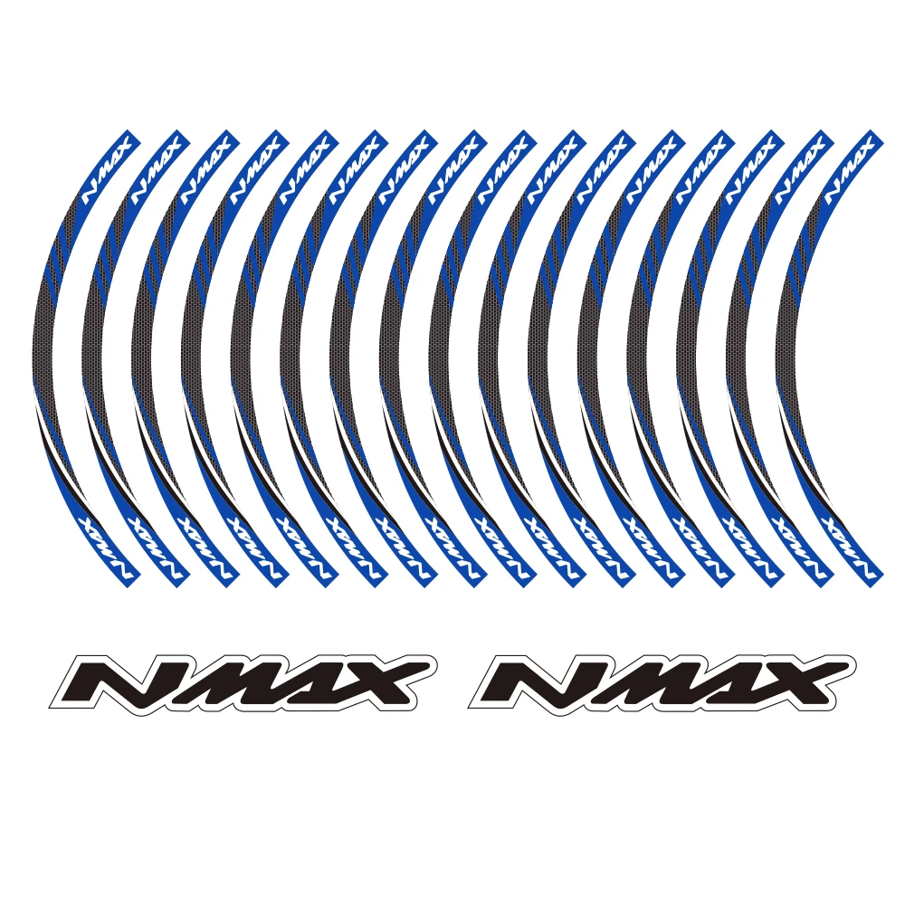 KODASKIN 2D наклейка с эмблемой обода колеса для Yamaha NMAX NMAX125 NMAX155|Наклейки на