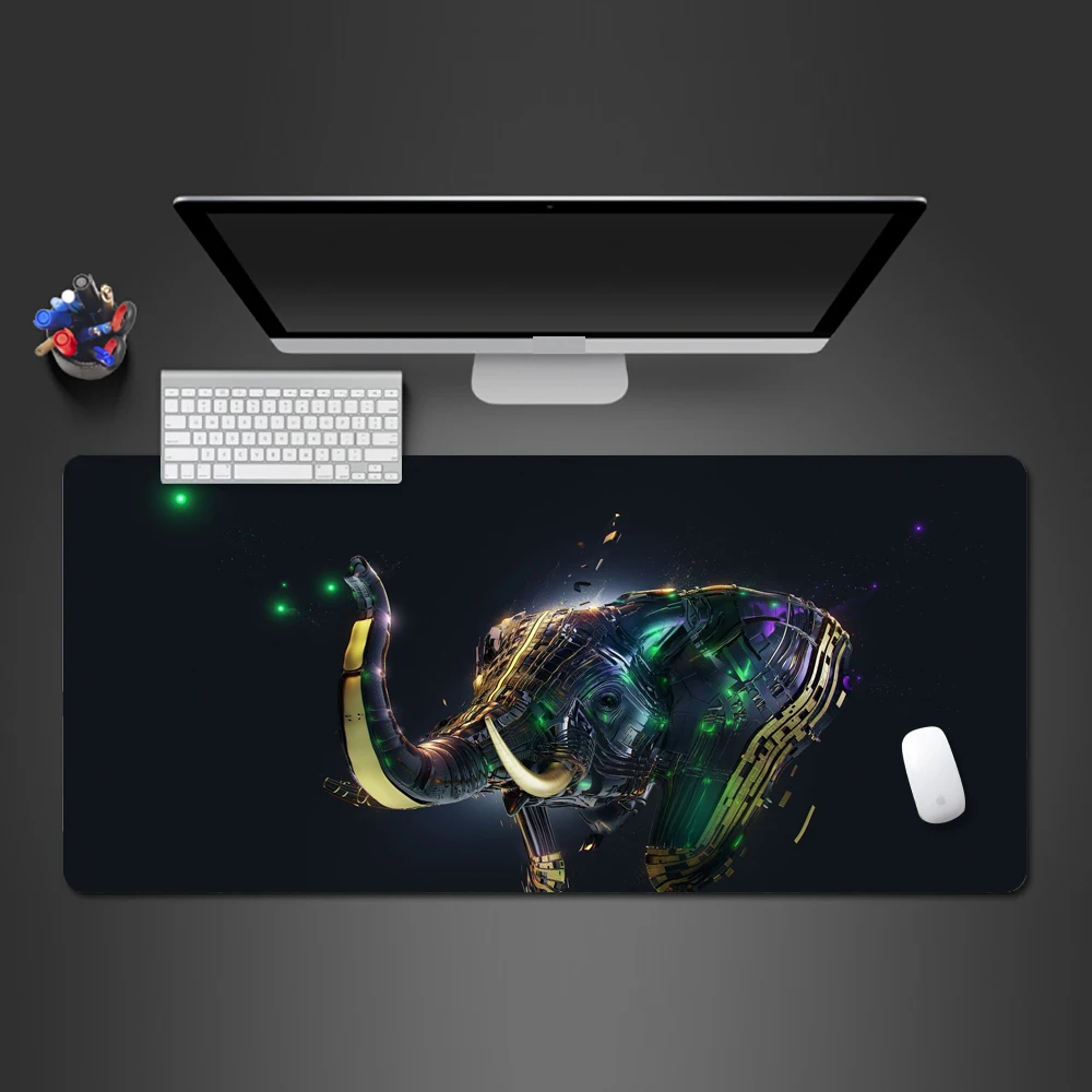 

Hot 3d Color Animal Mouse Pad High Quality Big Lock Edge Rubber Mouse Pad PC Game Computer Players Wholesale Large Mousepad