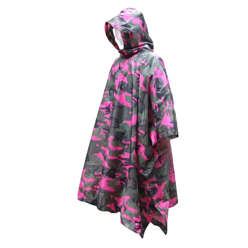 

Waterproof Multifunctional Raincoat Lightweight Portable Poncho For Outdoor Sports Riding Camping Hunting Hiking