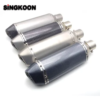 

For BMW s1000xr triumph royal enfield benelli trk502 51mm Motorcycle Exhaust Pipe Moto GP Escape Exhaust Scooter Sport Exhaust