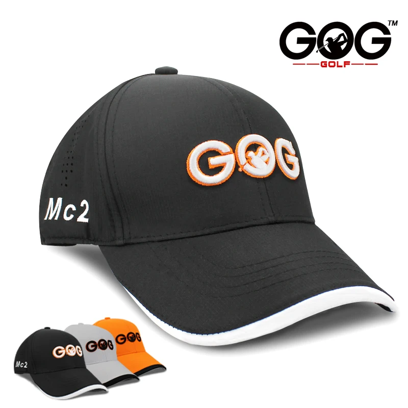 golf cap Unisex golf hat Adjustable polyester Snapback Sunscreen GOG