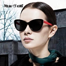 Ретро Классические Солнцезащитные Очки Поляризованные Женщины POLARKING Марка Женские Солнечные Очки Для Женщин Мода Oculos Дизайнерские Оттенки