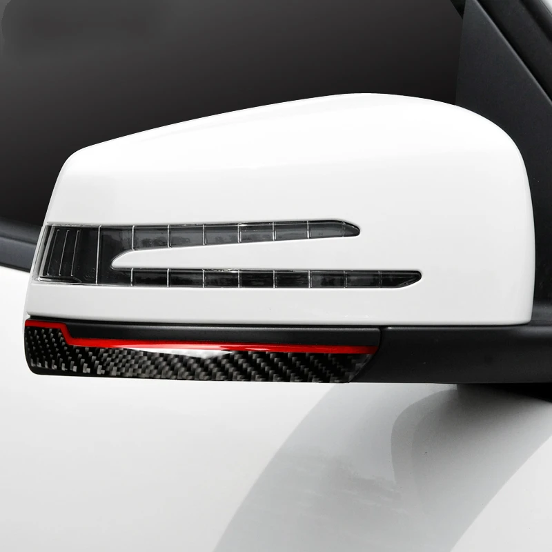 

pcmos Rearview Mirror Anti-rub Strips Anti-collision Sticker For Benz mercedes w204 w212 A/B/C/E/G/R Class GLA GLE GLK CLC GLS