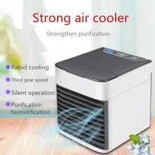 USB мини портативный кондиционер увлажнитель воздуха очиститель Светильник Настольный вентилятор охлаждения воздуха вентилятор для офиса дома