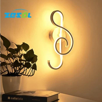

Musical Symbol Ceiling lamp 22W De Techo Pared Applique Murale Luminaire Plafonnier Wall Light