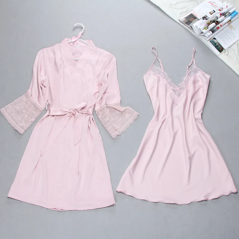 

Sexy Summer Womens Robe Bath Gown Sleepwear Casual Ladies Home Wear Nightwear
