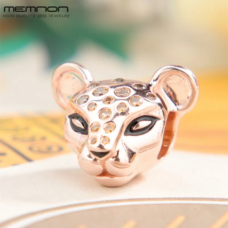 

The Best Quality new summer rose charm 925 Sterling silver Lioness charms fit beads bracelets bangle DIY for women fine jewelry