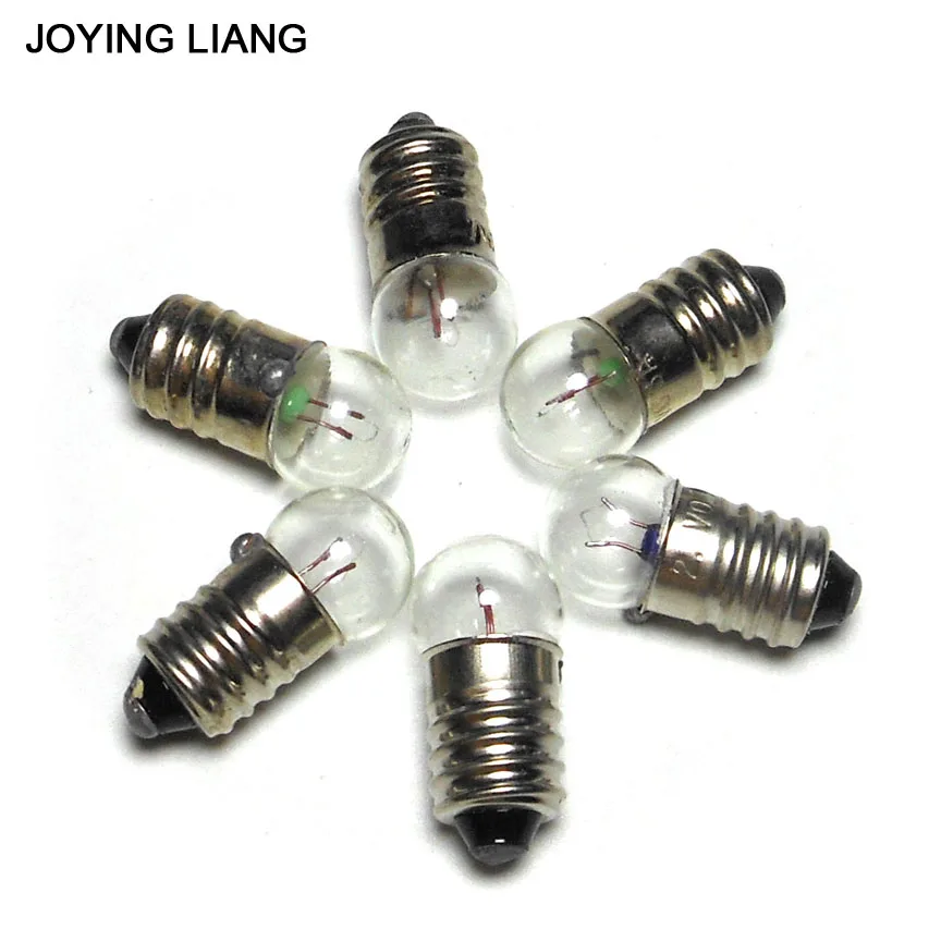 

Student Electrical Experimental Physics Class Used 0.3A 1.5V 2.5V 3.8V Small Incandescent Bulbs JOYING LIANG 50PCS/LOT