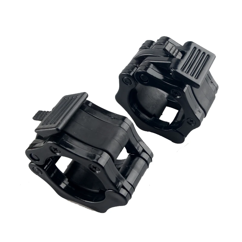 1 Pair 2" Barbell Collars Weight Lifting Lock Jaw Collars Standard