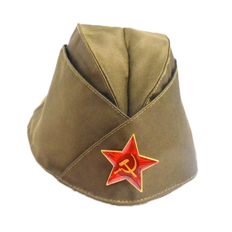 Модная шляпа в стиле милитари, русская армейская Кепка, зеленый камуфляж, значок для женщин и мужчин, моряк, сценическое представление, косплей, шапки, китайская крышка лодки, LB - Цвет: 8
