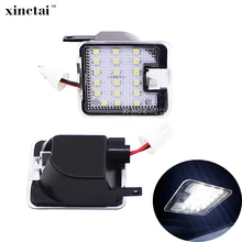 2 шт. Автомобильный светодиодный светильник Canbus для Ford Mondeo MK4 2007- под боковым зеркалом светильник