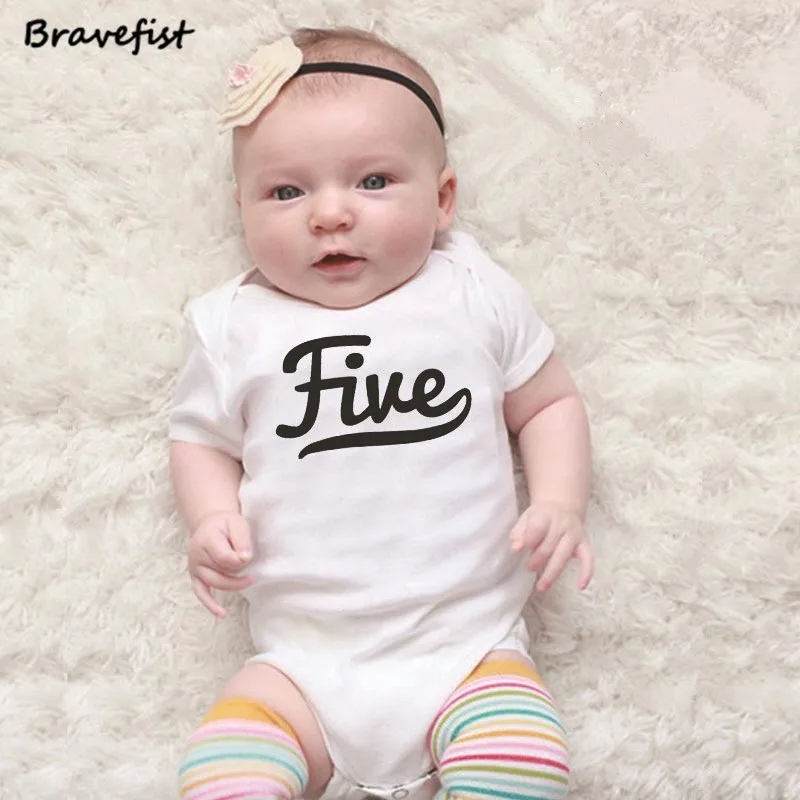 Baby Bodysuits Summer Girls Clothes 0 24Months Short Sleeve Newborn