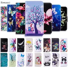 Howanni Флип кожаный чехол для samsung Galaxy A10 A20 A20E A30 A40 A50 A70 M10 M20 M30 чехол Крышка разноцветный Чехол-портмоне с функцией подставки для телефона сумка