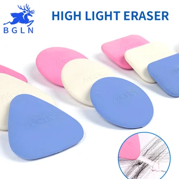 

5Pcs Marie's High Light Art Eraser Cute Super Clean Sketch Highlight Erasers Rubber Borracha Escolar Randomly Color