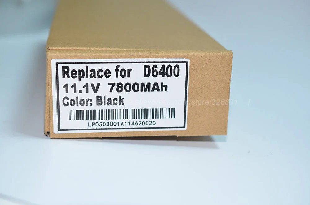 9 элементный 6600мач аккумулятор для ноутбука dell inspiron 6400 1501 e1505 pd946 pr002 rd850 rd855 rd857 td344