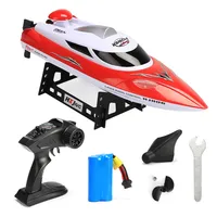 HJ806 RC Boat High Speed 35km/h 200m Control Distance Electric Fast RC Ship Model Bestuurbare Boot Speedboat Remote Control Boat 1