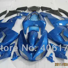 ZX-10R ZX 10R 06 07 комплект для Ninja ZX10R 20062 007 Candy Plasma Blue Sport обтекатели комплект(литье под давлением