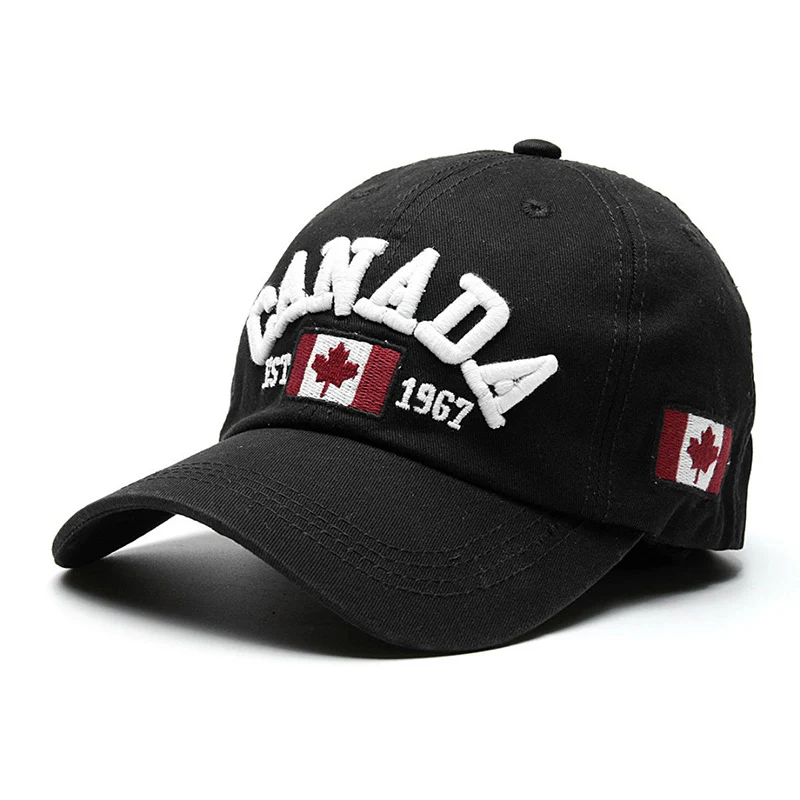 Canada Baseball Cap Flag Of Canada Hat Snapback Adjustable Mens Women Baseball Caps Snapback Sunhat BBYES