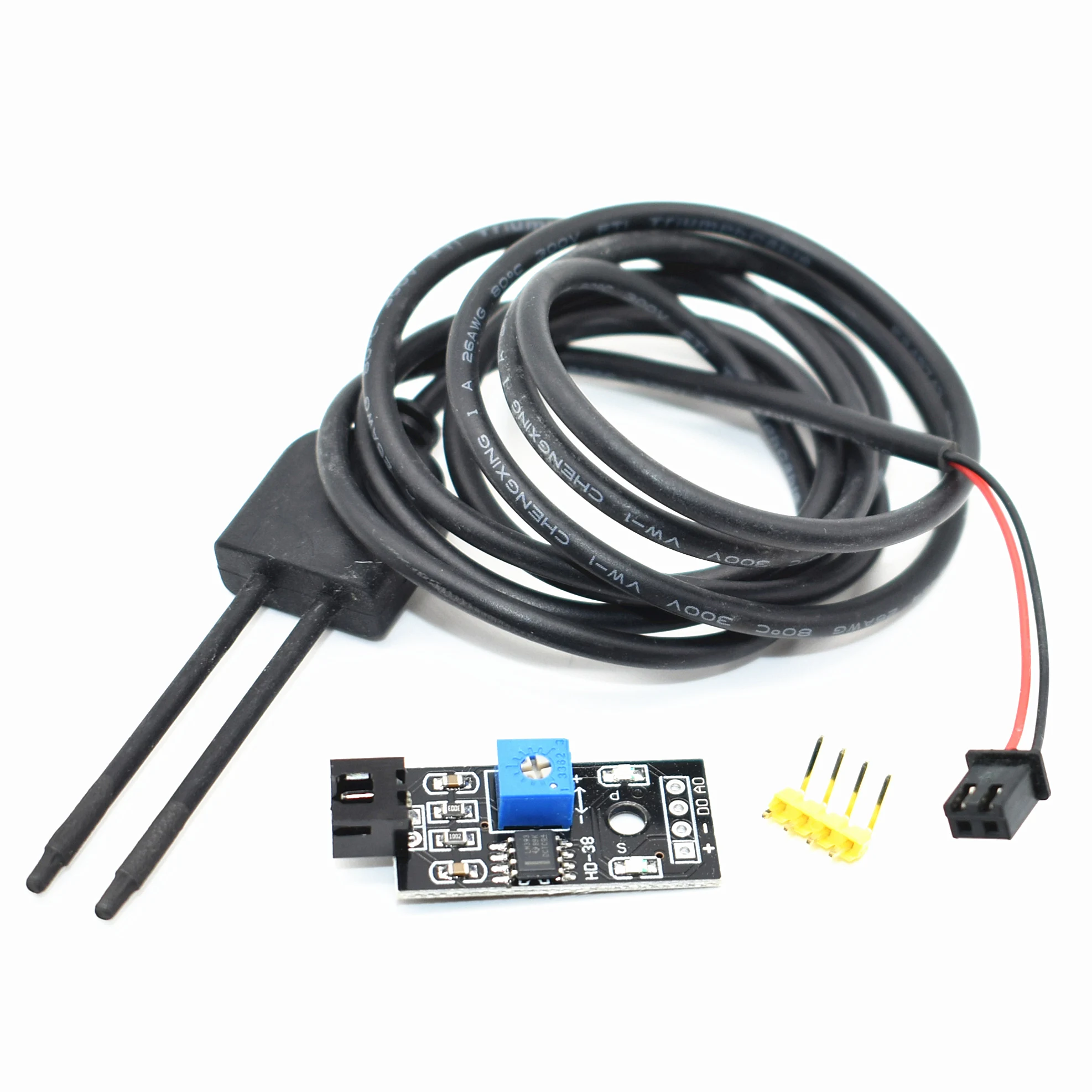 

Soil Moisture Sensor and Soil Detector Module Soil Moisture Test Soil Humidity Test Corrosion Resistance Probe For Arduino