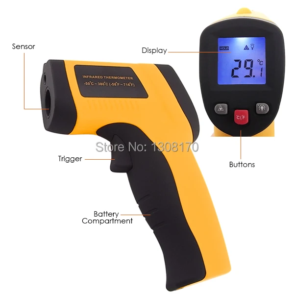 4-Innovative-life-thermometer-IR-G300-Parts