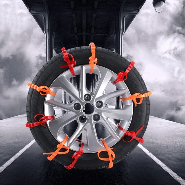Buy ELECALL Cable ties Winter Anti skid Snow Chains